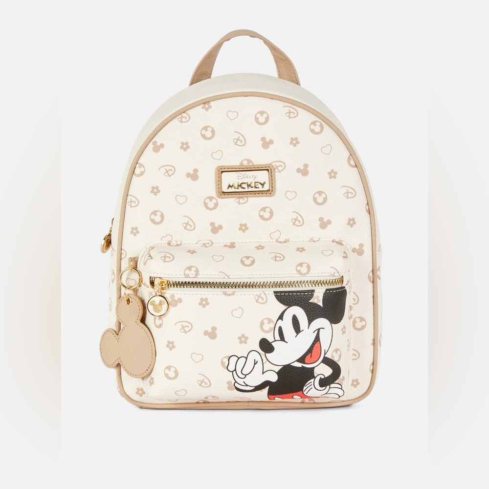 Disney Mickey Mouse at Primark Cream Backpack